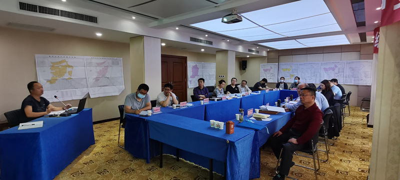 我公司承擔(dān)的咸陽市三縣（市）礦產(chǎn)資源總體規(guī)劃（2021-2025）順利通過評(píng)審